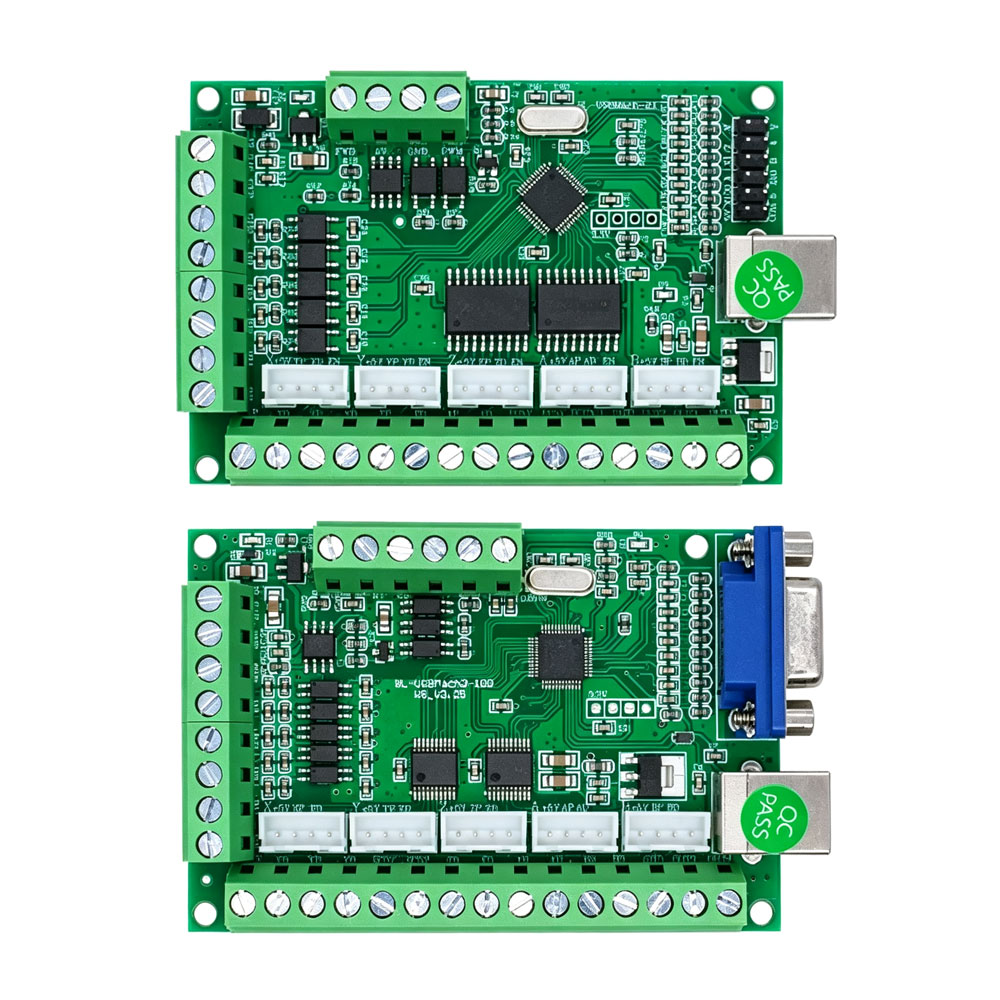 5 Axis Cnc Breakout Board Interface Mach3 - 1 adet Motor Sürücü Kartı CNC