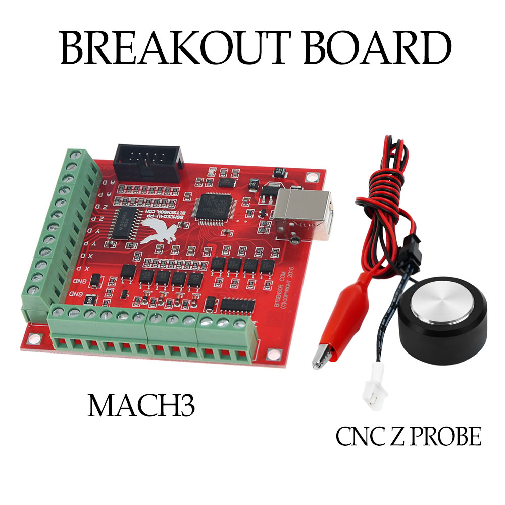 Mach3 Usb Cnc Controller 4 Axis 100Khz - Usongshine CNC Z eksen dokunmatik prob