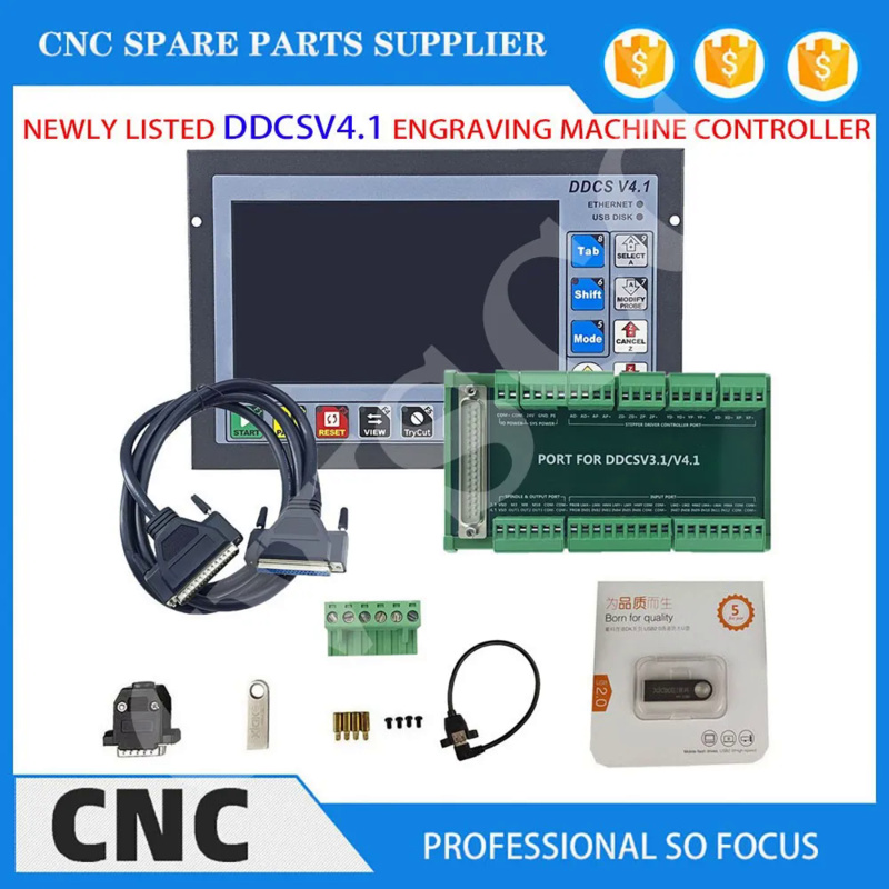 Ddcs V4.1 4 Axis Cnc Offline Controller - En yeni DDCSV3.1 yükseltmesi DDCS V4.1