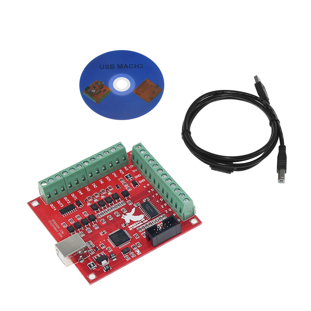 Mach3 Usb Cnc Controller 4 Axis 100Khz - MACH3 CNC USB 100Khz kesme panosu