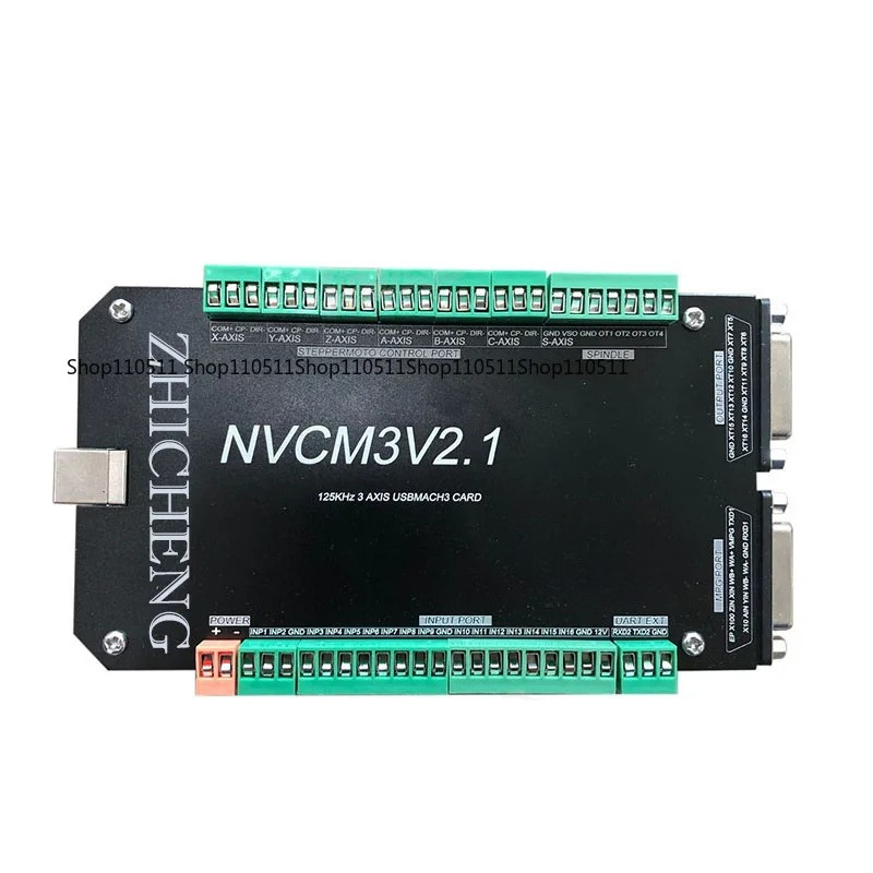 5 Axis Cnc Breakout Board Interface Mach3 - V2.1 3/4/5/6 Eksenli CNC Kontrol Cihazı