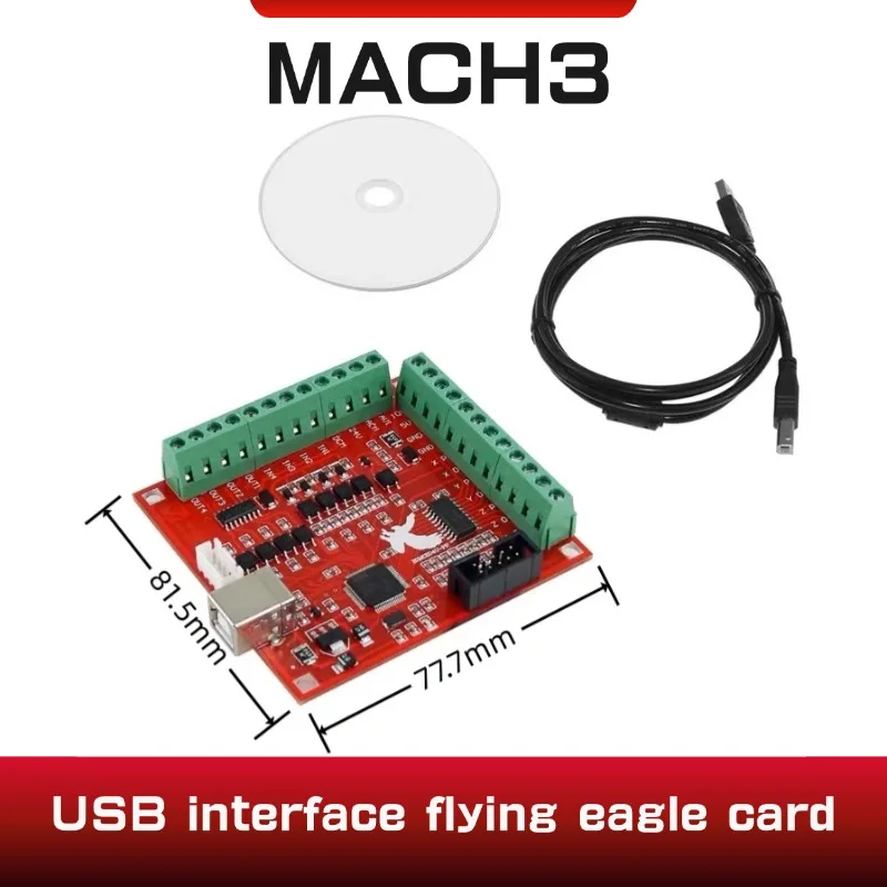 Mach3 Usb Cnc Controller 4 Axis 100Khz - 1 adet MACH3 CNC USB 100Khz