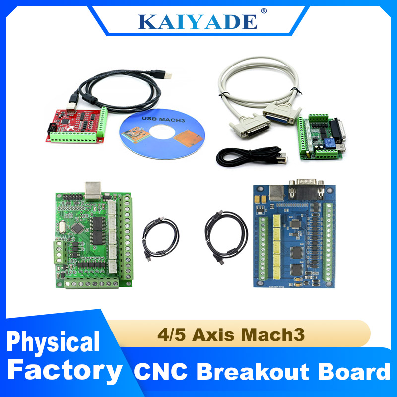 Mach3 Usb Cnc Controller 4 Axis 100Khz - CNC Kontrol Cihazı MACH3 Sistemi 4
