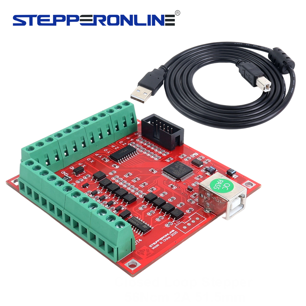Mach3 Usb Cnc Controller 4 Axis 100Khz - Gravür Freze Makinesi için Mach3 için