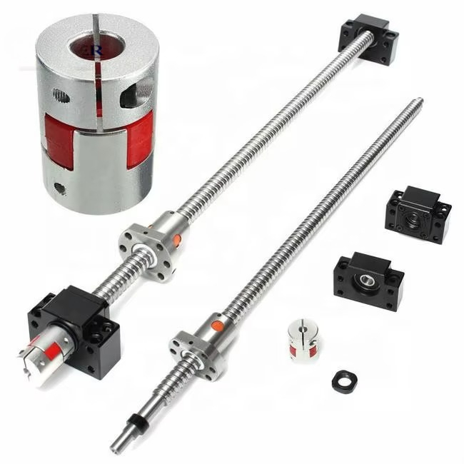 Hgr20 Linear Guide Rail Ballscrew Set - HGR20 Lineer Hareket Kılavuz Ray Seti,