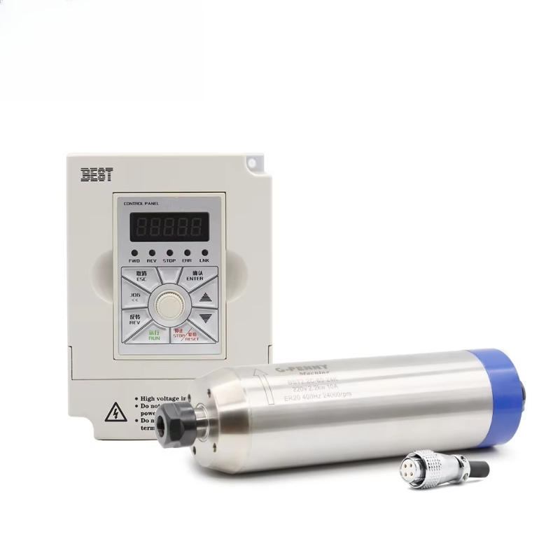2.2Kw Water Cooled Spindle Kit Vfd - 2.2kW Su Soğutmalı Spindle Motor Kiti,