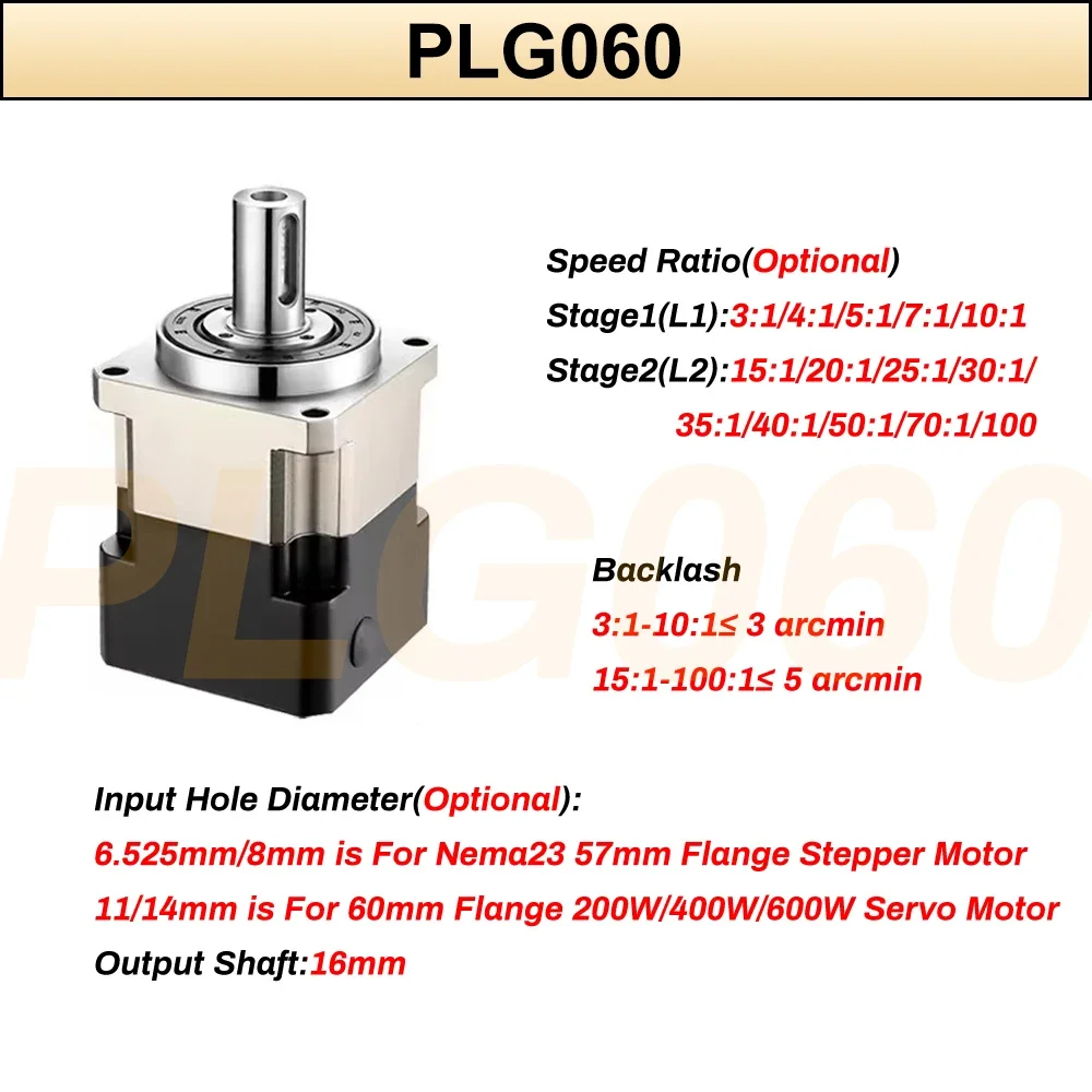 6.35/8/11/14Mm Giriş Planet Re - Planetary Gearbox Reducer Nema 23 34 incelemesi ve fiyatı