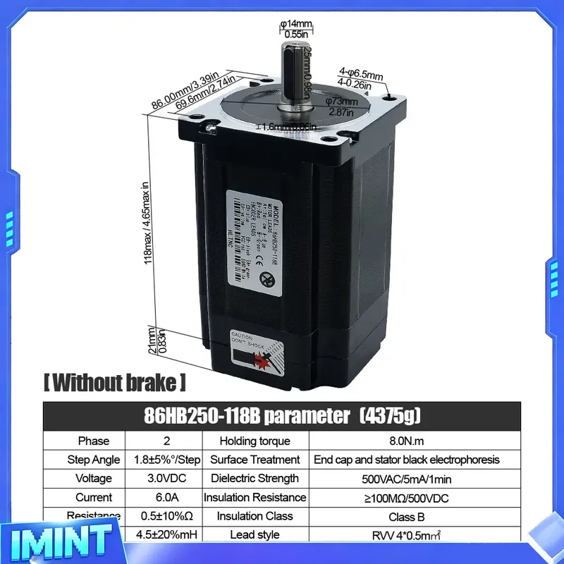 4 Eksenli Nema 34 Kapalı Döngü - Hybrid Servo Driver Nema 34 8.5Nm incelemesi ve fiyatı