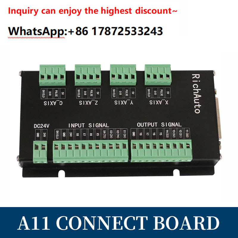 Dsp A11 Richauto 3 eksenli Cnc - Richauto A11 Dsp Controller 3 Axis incelemesi ve fiyatı