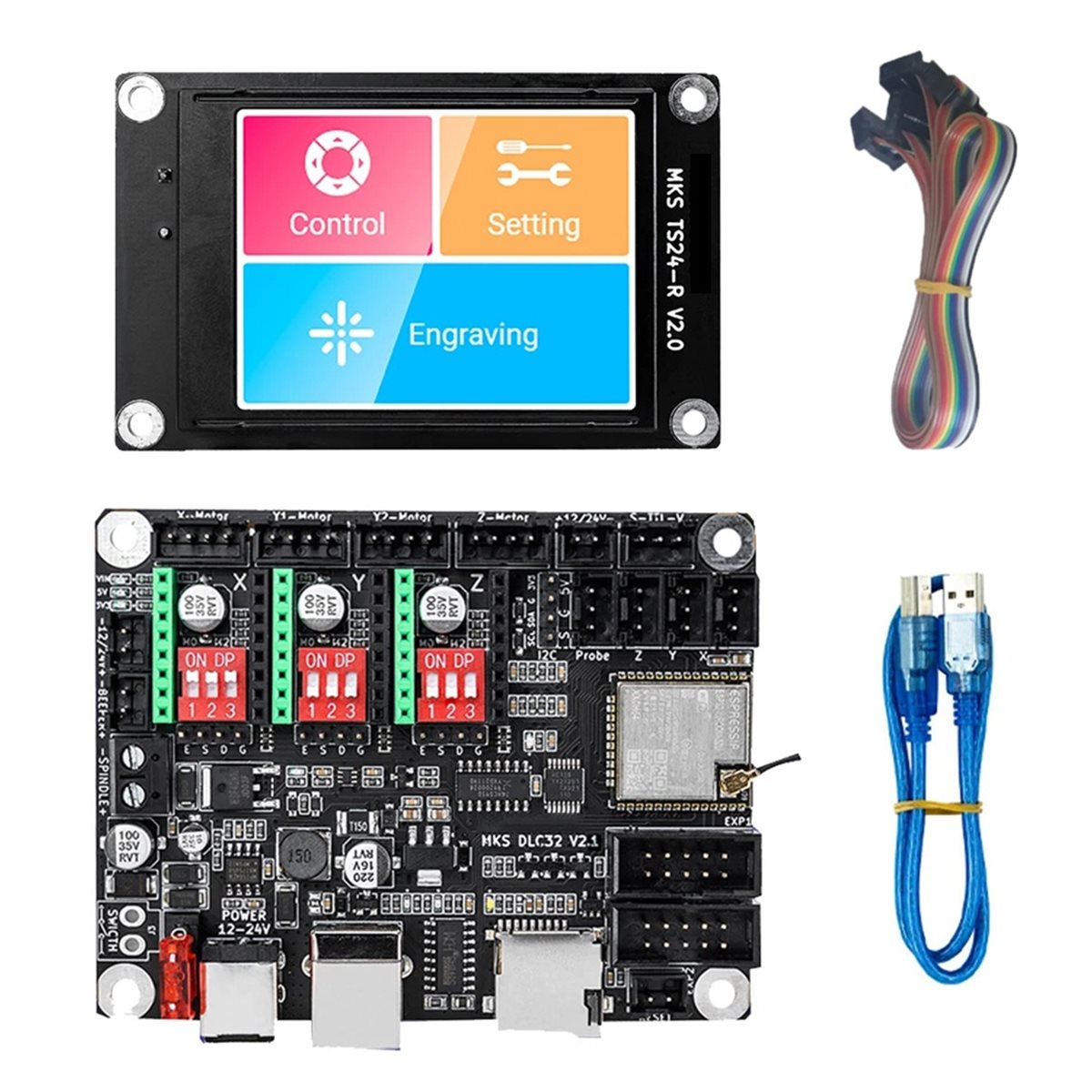 Yeni Elektronik Çevrimdışı Kon - Grbl 32 Bit Control Board Offline Display incelemesi ve fiyatı