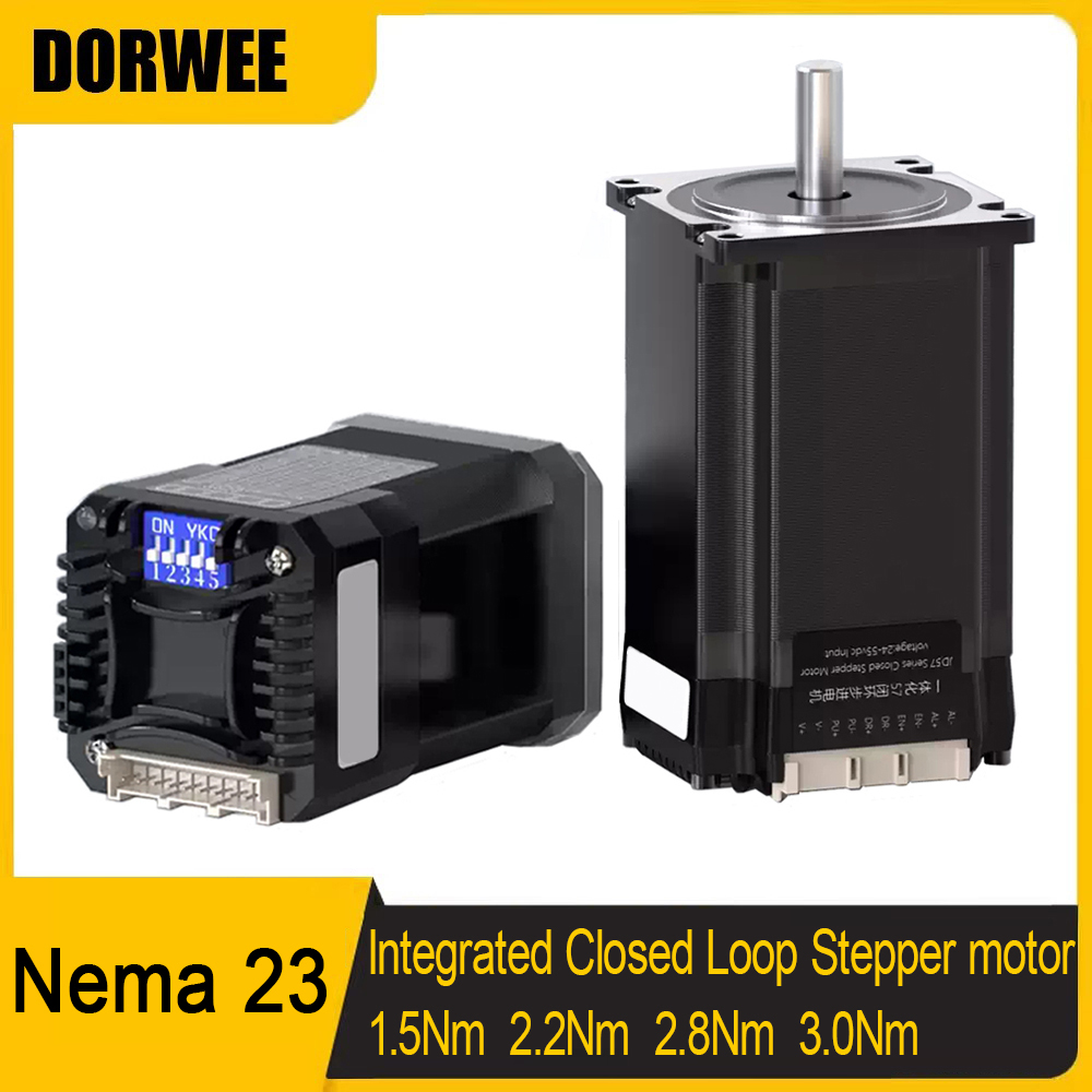 Kapalı Döngü Entegre Step Moto - Nema 23 Closed Loop Stepper Motor Driver Kit incelemesi ve fiyatı