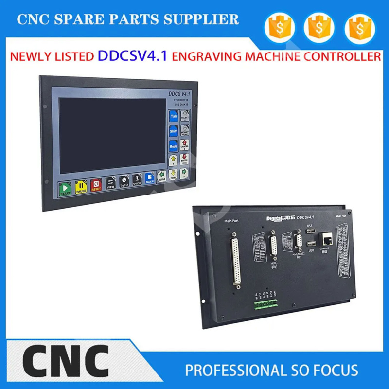 En yeni DDCSV3.1 yükseltmesi D - Ddcs V4.1 4 Axis Cnc Offline Controller incelemesi ve fiyatı