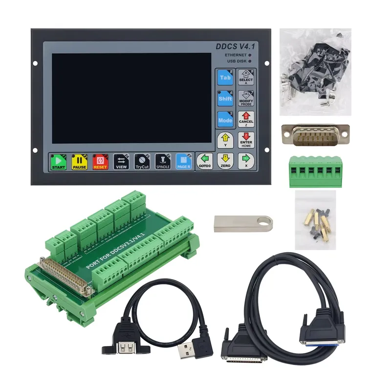 DDCS-V4.1 3 Eksenli/4 Eksenli  - Ddcs V4.1 4 Axis Cnc Offline Controller incelemesi ve fiyatı