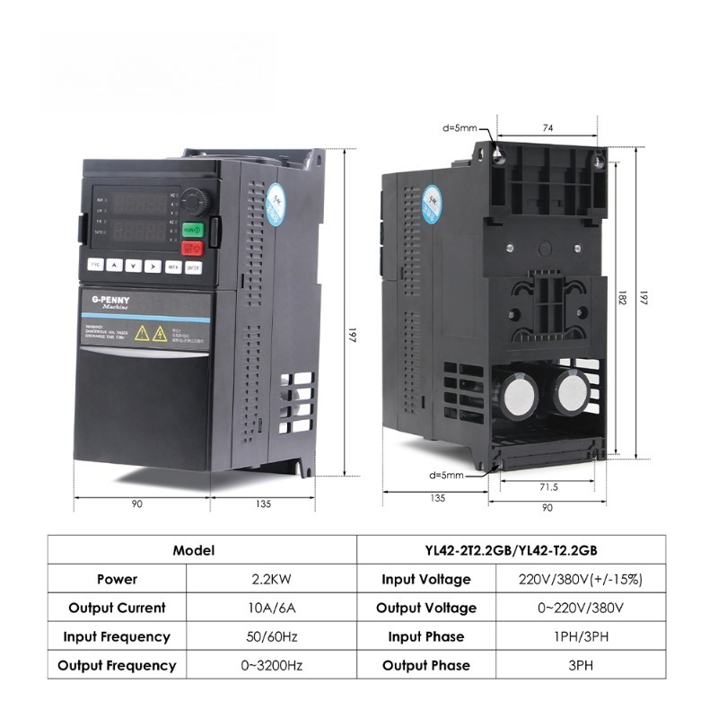 2.2kw ER20 D80 12000rpm/24000r - 2.2Kw Water Cooled Spindle Kit Vfd incelemesi ve fiyatı