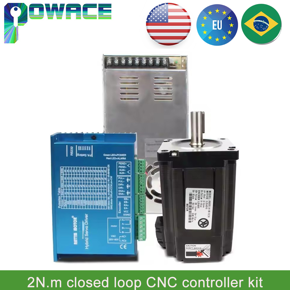[AB] 2N.m Nema23 Kapalı Döngü  - Nema 23 Closed Loop Stepper Motor Driver Kit incelemesi ve fiyatı