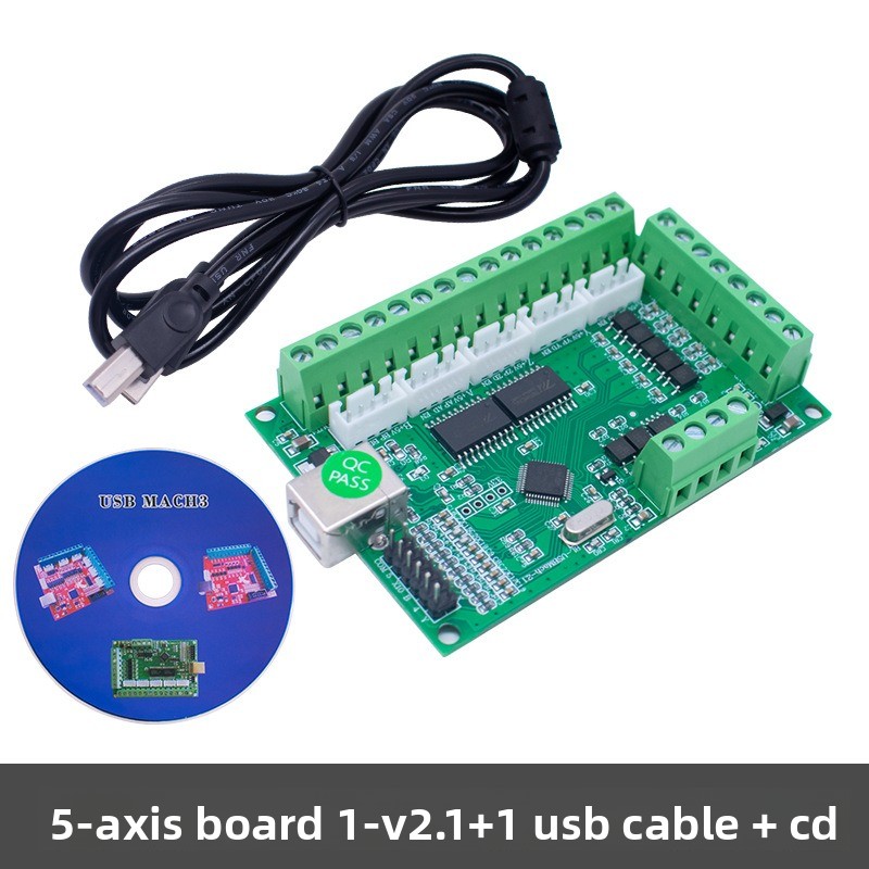 1 adet Motor sürücü panosu CNC - 5 Axis Cnc Breakout Board Interface Mach3 incelemesi ve fiyatı