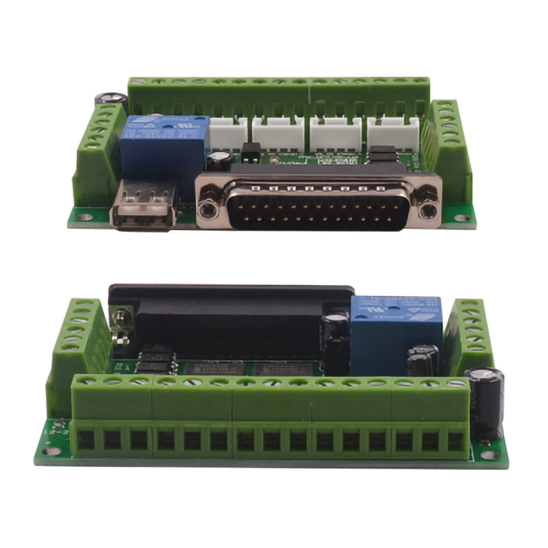 1 takım 5 eksenli CNC arayüz a - 5 Axis Cnc Breakout Board Interface Mach3 incelemesi ve fiyatı