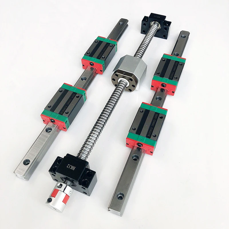 2 takım HGR20 HGR15 Lineer Kıl - Hgr20 Linear Guide Rail Ballscrew Set incelemesi ve fiyatı