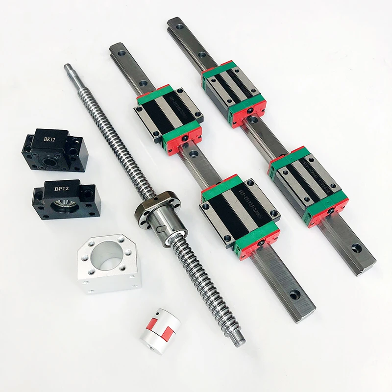 2 takım HGR20 HGR15 Lineer Kıl - Hgr20 Linear Guide Rail Ballscrew Set incelemesi ve fiyatı