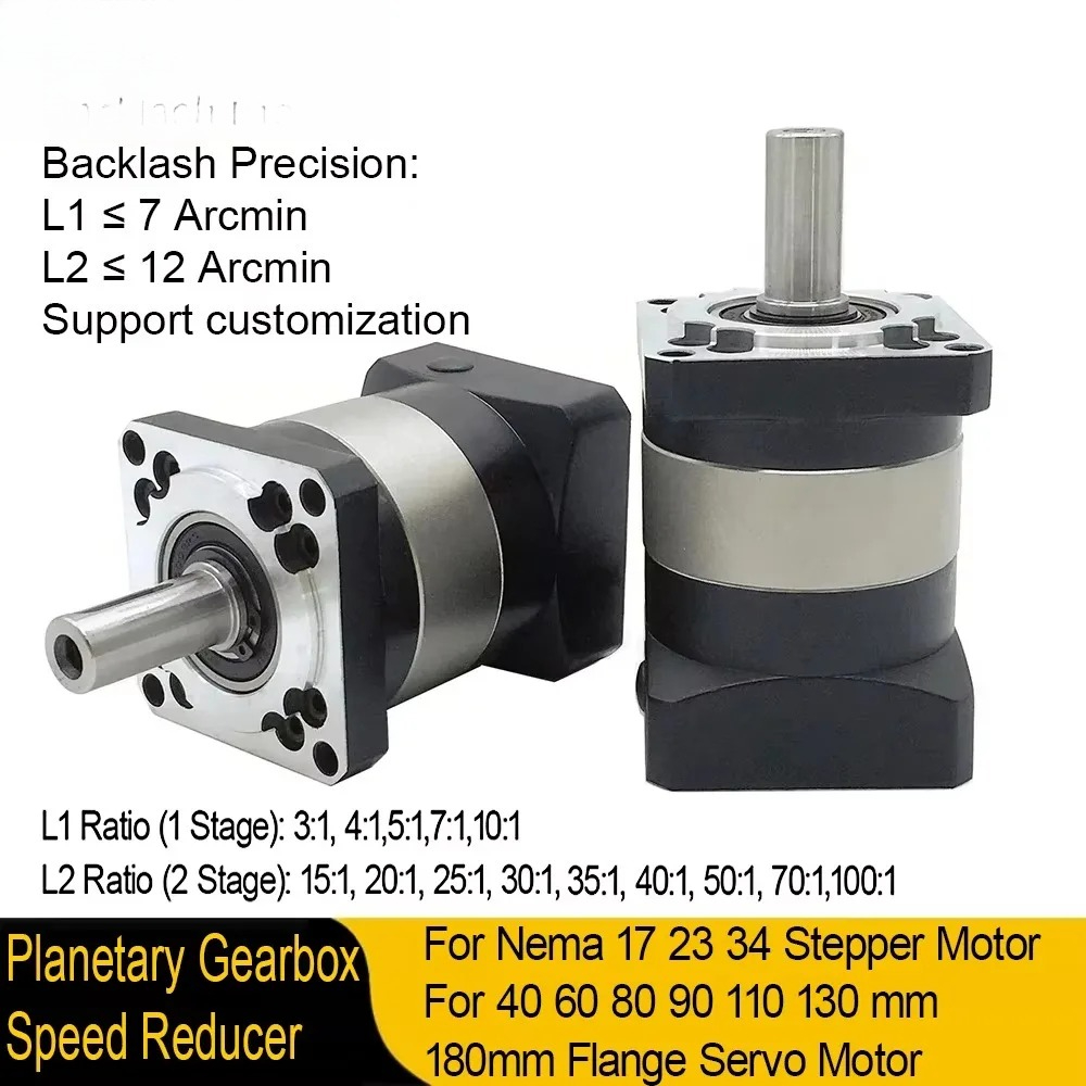 Gezegen Dişli Kutulu Motor Red - Planetary Gearbox Reducer Nema 23 34 incelemesi ve fiyatı