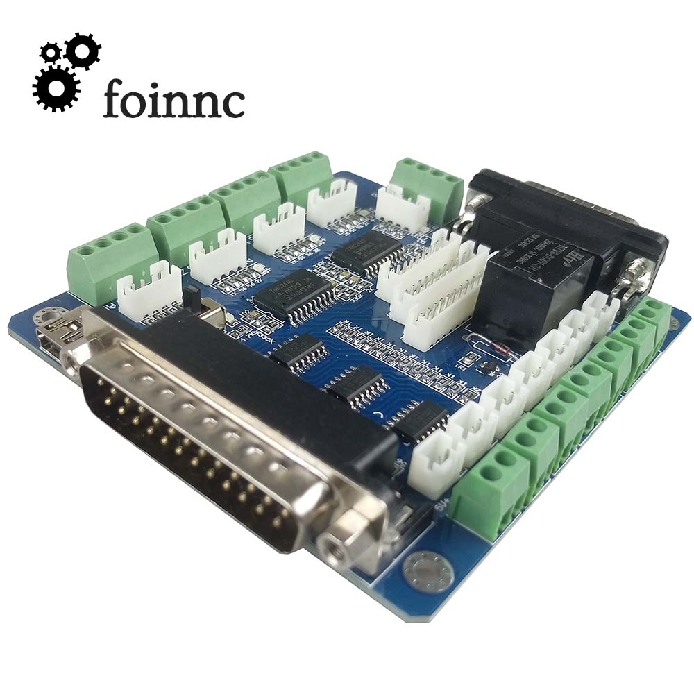 Mach3 5 eksenli CNC Breakout d - 5 Axis Cnc Breakout Board Interface Mach3 incelemesi ve fiyatı