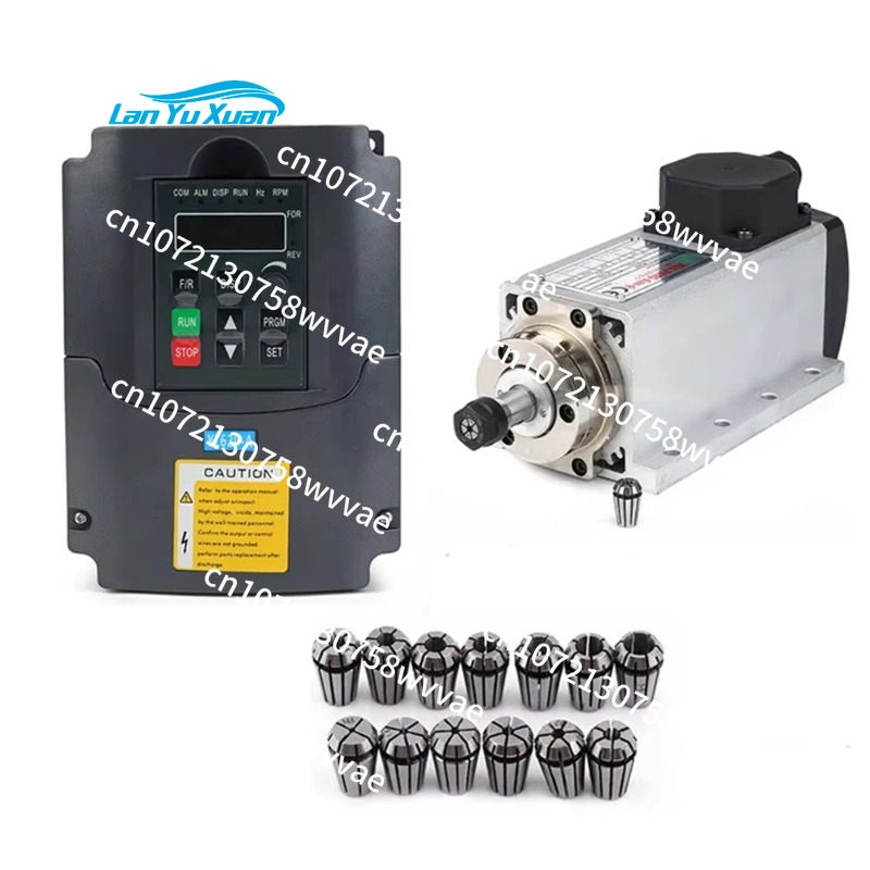 1.5KW 110V CNC Hava Soğutmalı  - Air Cooled 1.5Kw Spindle Motor Inverter 110V incelemesi ve fiyatı