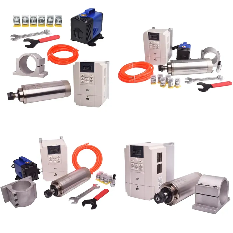 Gdz80 2.2kw Su Soğutmalı Spind - 2.2Kw Water Cooled Spindle Kit Vfd incelemesi ve fiyatı