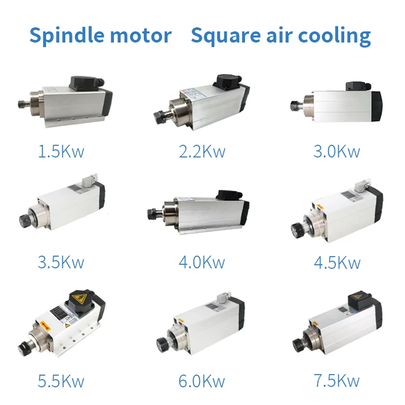 Er11 110v 220v 380v Hava Soğut - Air Cooled 1.5Kw Spindle Motor Inverter 110V incelemesi ve fiyatı