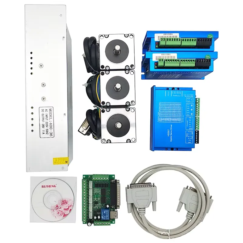 3 Eksen 2N.m Nema23 CNC Kiti S - Nema 23 Closed Loop Stepper Motor Driver Kit incelemesi ve fiyatı