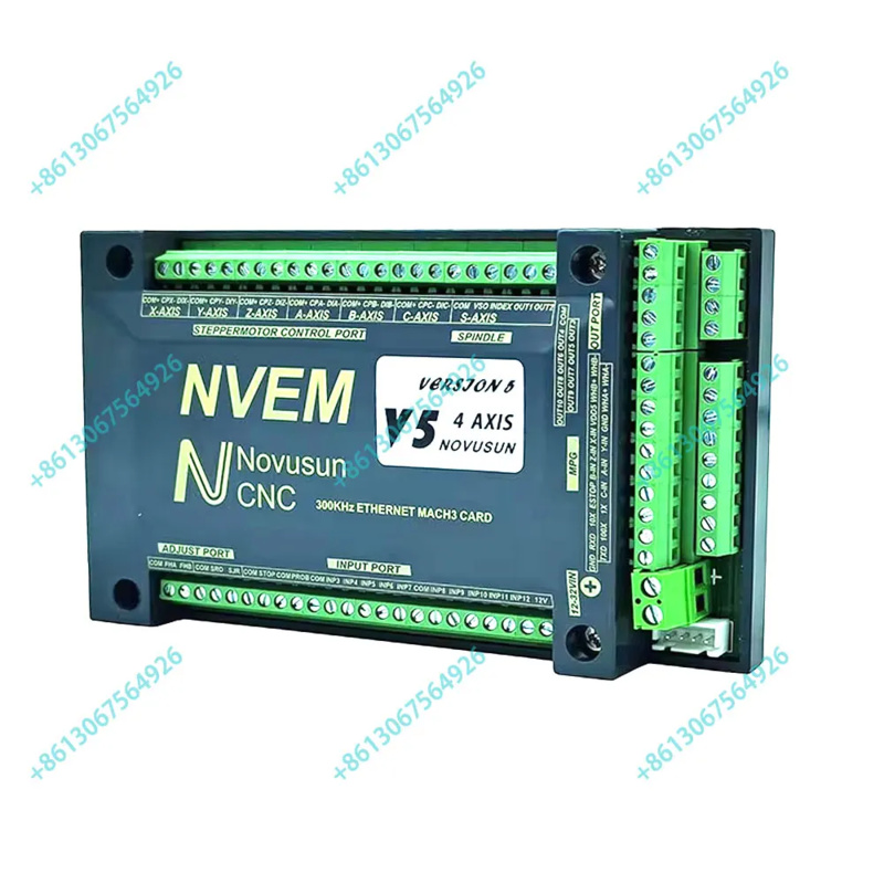 NVEM V5 Mach3 Ethernet Arayüzü - 5 Axis Cnc Breakout Board Interface Mach3 incelemesi ve fiyatı