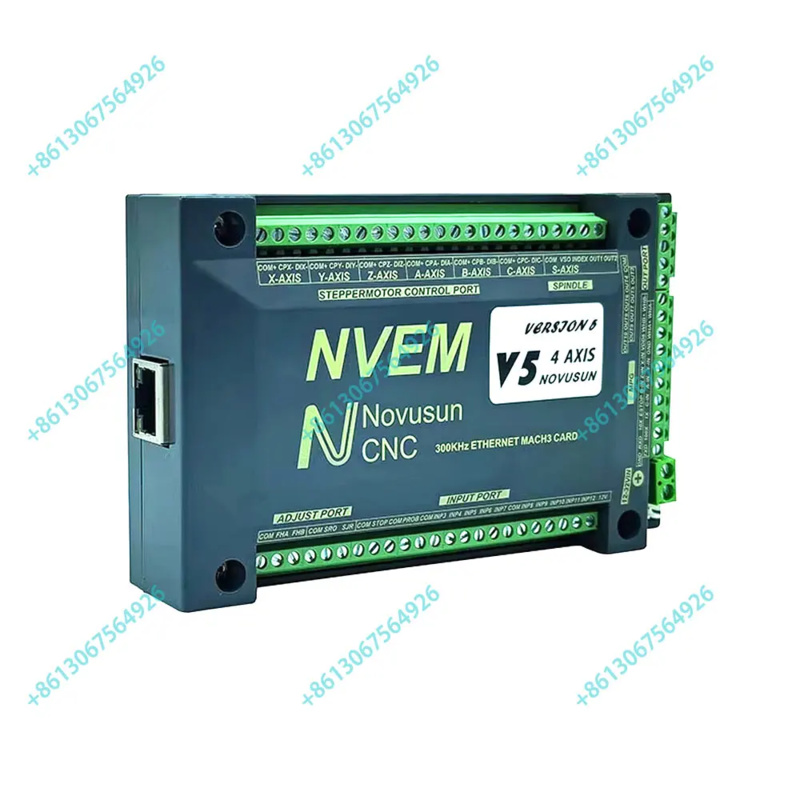 NVEM V5 Mach3 Ethernet Arayüzü - 5 Axis Cnc Breakout Board Interface Mach3 incelemesi ve fiyatı