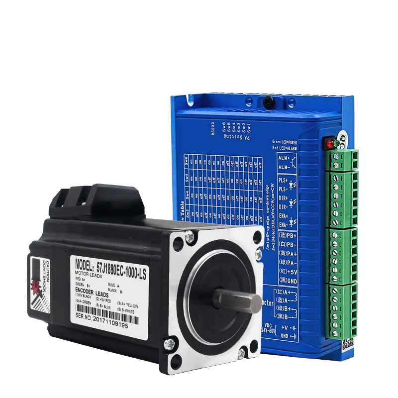 NEMA23 2NM JMC 2 fazlı 57 kapa - Nema 23 Closed Loop Stepper Motor Driver Kit incelemesi ve fiyatı