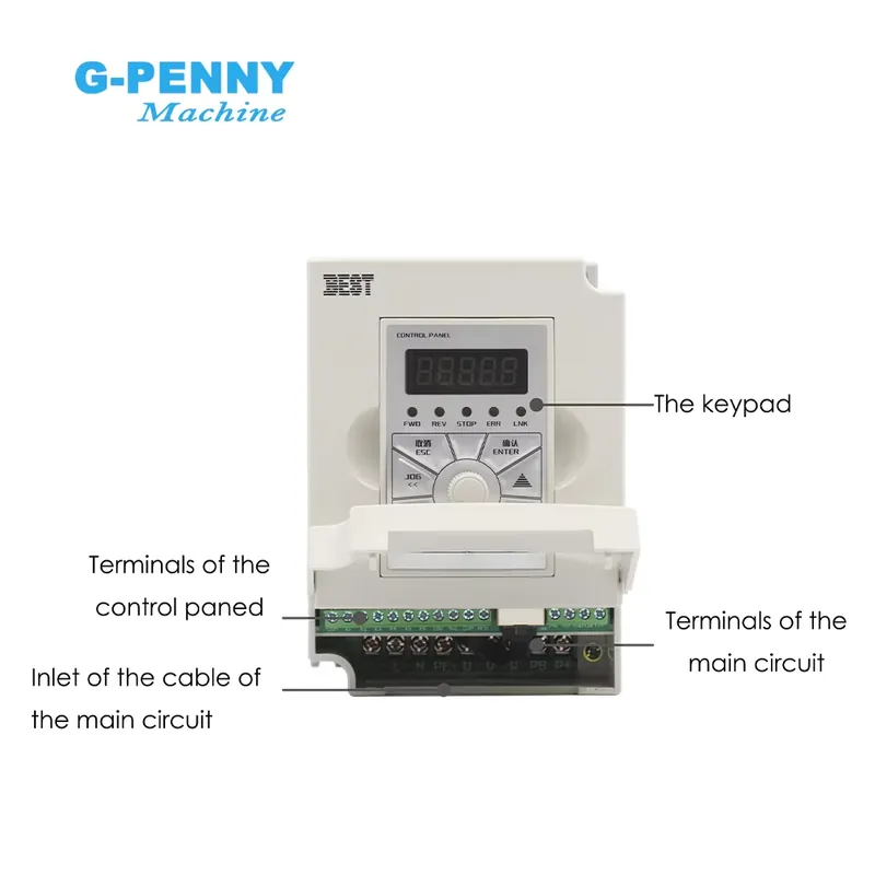 G-penny 2.2KW ER20 D80 Ahşap İ - 2.2Kw Water Cooled Spindle Kit Vfd incelemesi ve fiyatı