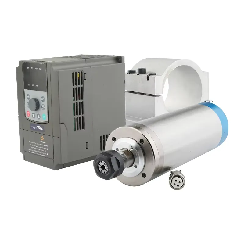 2026Çin*Fabrika* ER20 2.2kw Su - 2.2Kw Water Cooled Spindle Kit Vfd incelemesi ve fiyatı