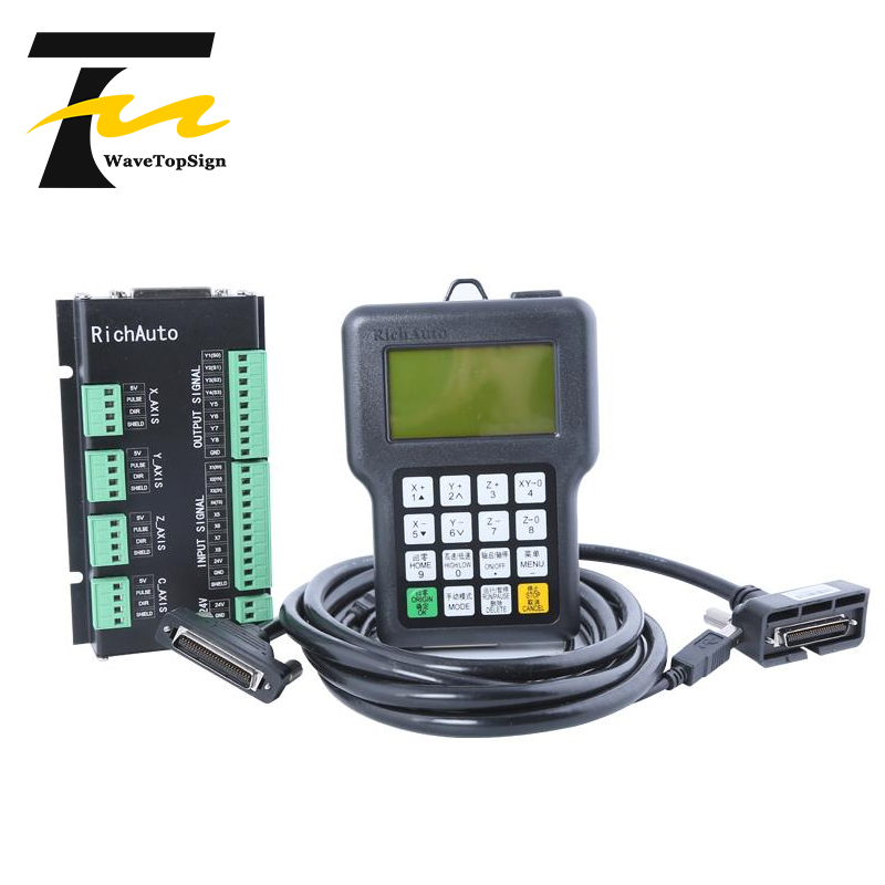 Richauto DSP A11 CNC Kontrol C - Richauto A11 Dsp Controller 3 Axis incelemesi ve fiyatı