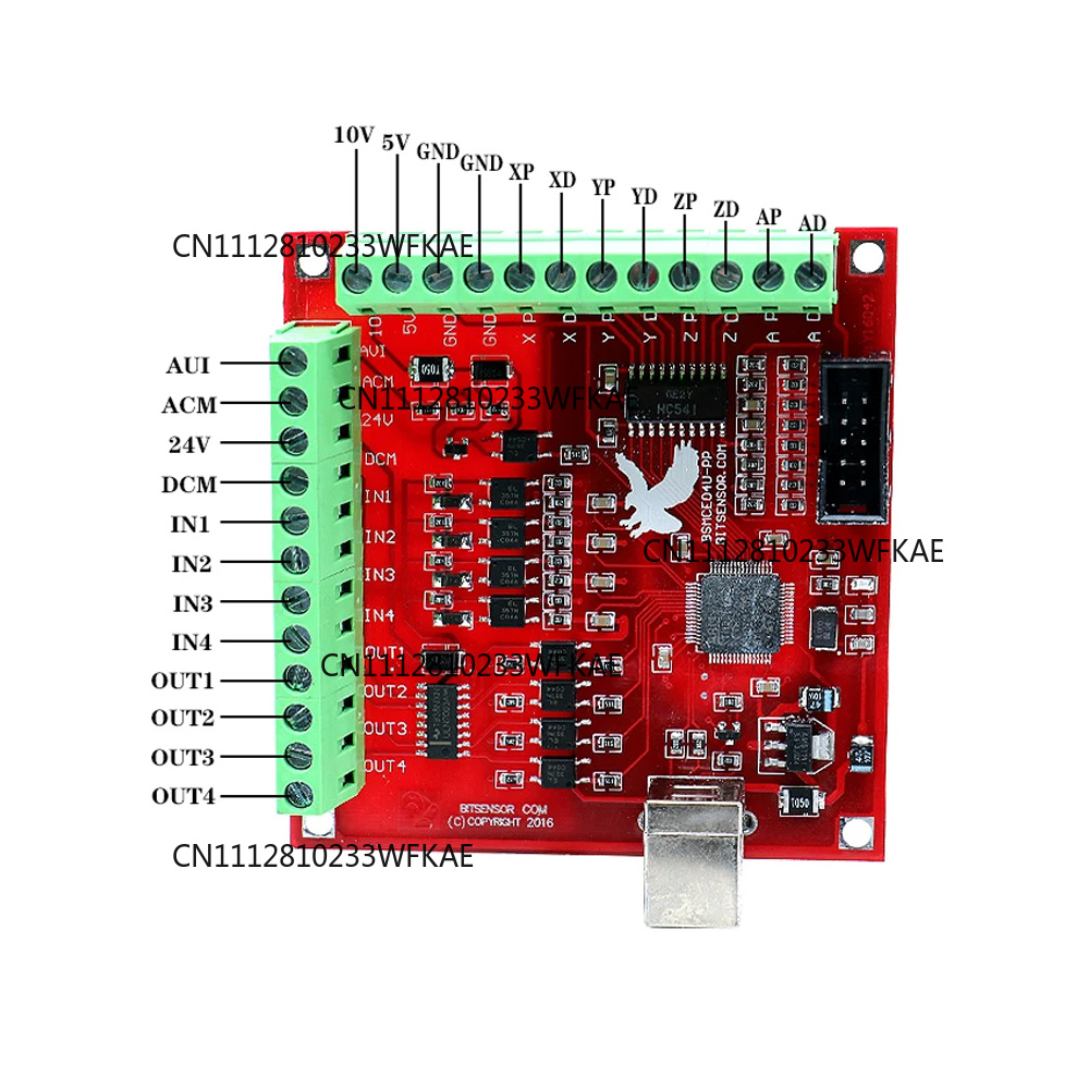 Breakout Board CNC USB MACH3 1 - Mach3 Usb Cnc Controller 4 Axis 100Khz incelemesi ve fiyatı