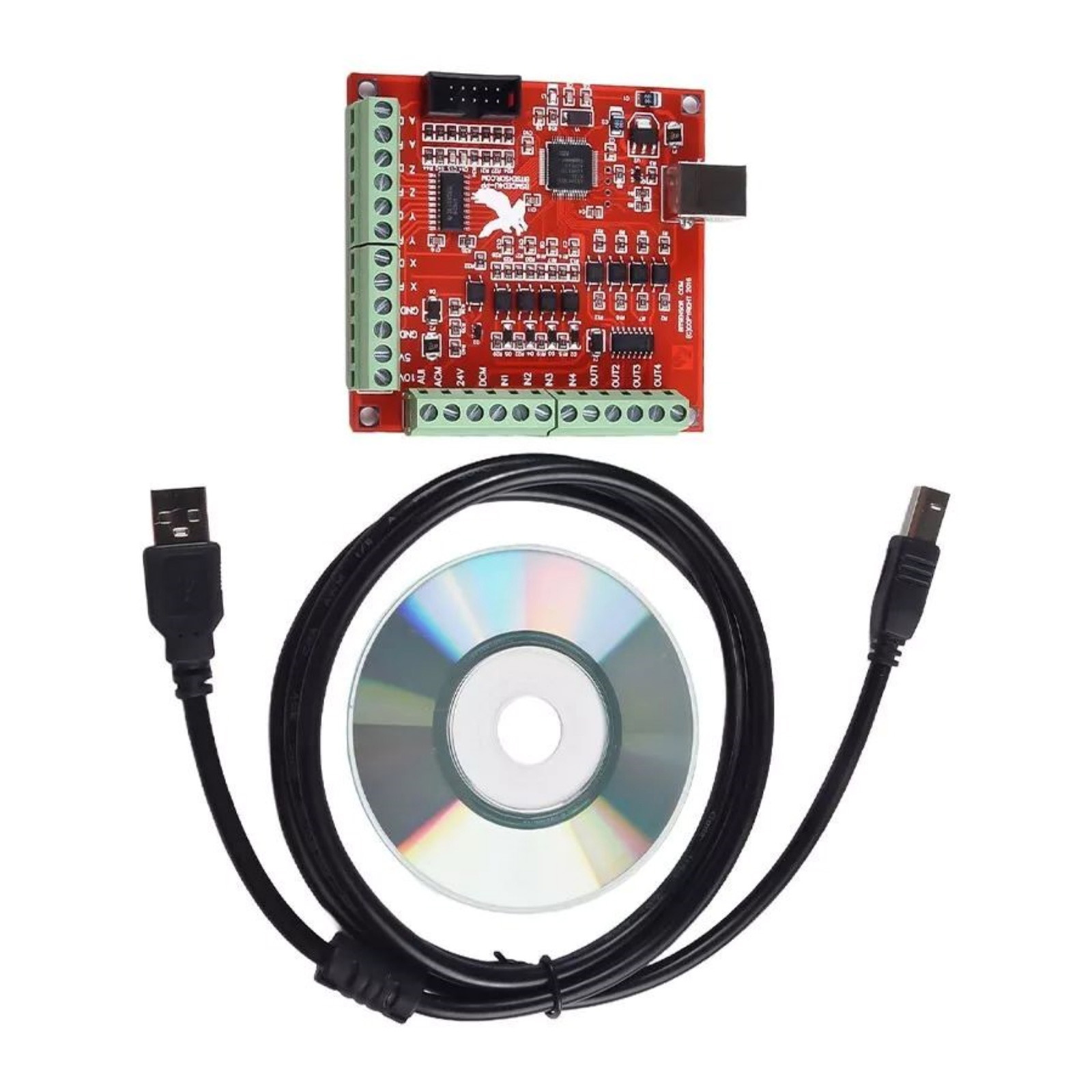 USB CNC 4 Eksenli Hareket Kont - Mach3 Usb Cnc Controller 4 Axis 100Khz incelemesi ve fiyatı