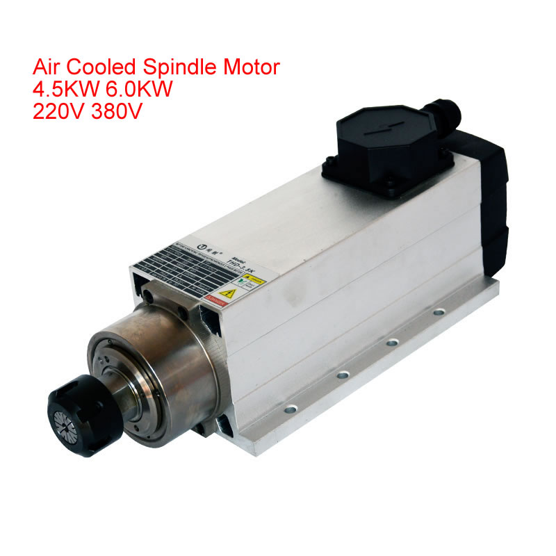 800W 1.5W 2.2KW 3.5KW 4.5KW 6K - Er20 Collet Chuck Spindle Motor 220V incelemesi ve fiyatı
