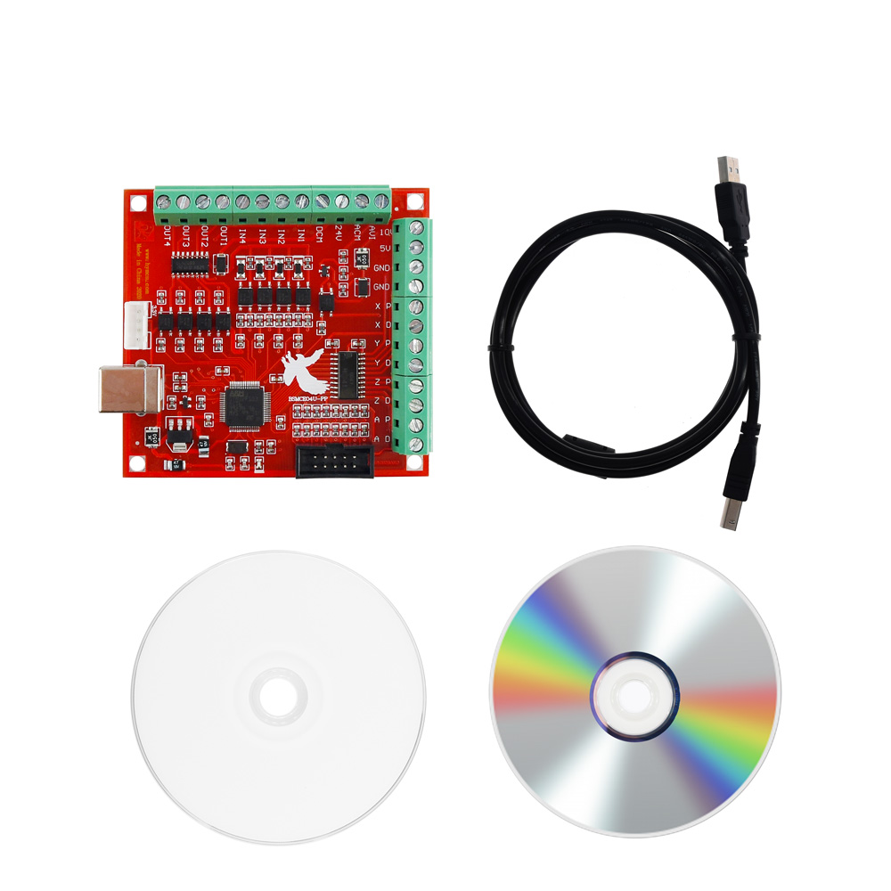 Breakout Board CNC USB MACH3 4 - Mach3 Usb Cnc Controller 4 Axis 100Khz incelemesi ve fiyatı