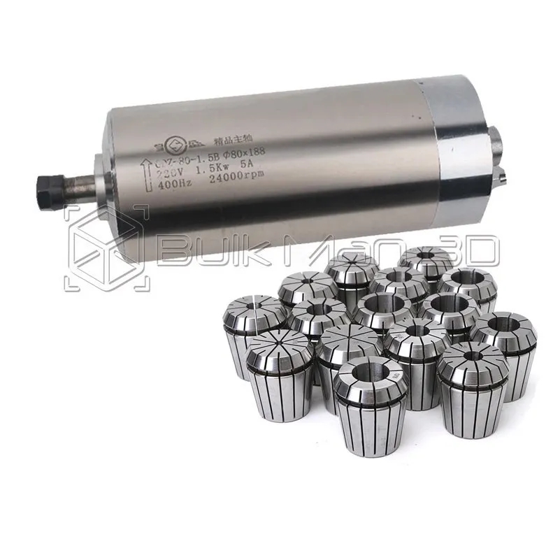 Yüksek Kaliteli 2.2KW 220V/110 - Er20 Collet Chuck Spindle Motor 220V incelemesi ve fiyatı