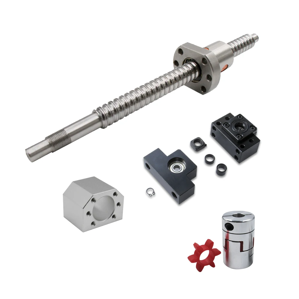 2 set HGR20 HGR15 Lineer Kılav - Hgr20 Linear Guide Rail Ballscrew Set incelemesi ve fiyatı