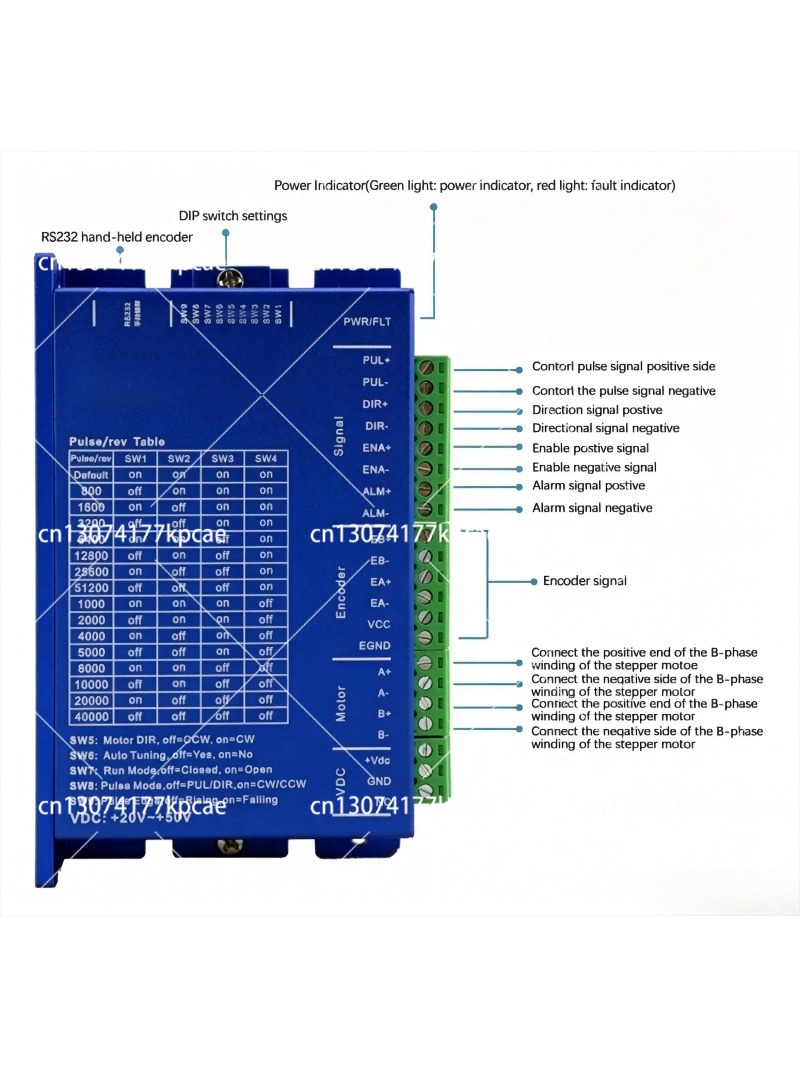 2 Fazlı Kapalı Döngü Step Moto - Nema 23 Closed Loop Stepper Motor Driver Kit incelemesi ve fiyatı