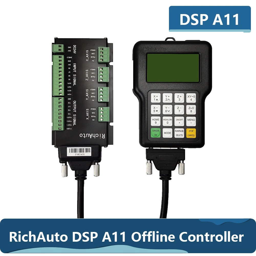 RichAuto DSP A11 CNC denetleyi - Richauto A11 Dsp Controller 3 Axis incelemesi ve fiyatı