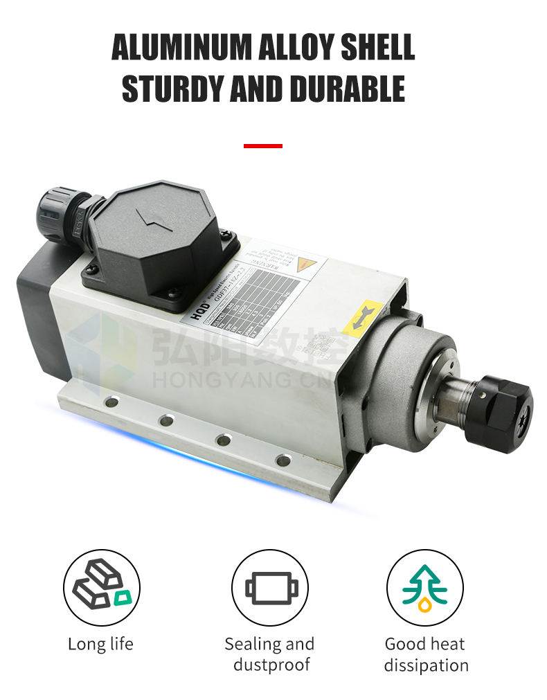 2.2kw ER20 Su Soğutmalı Freze  - 2.2Kw Water Cooled Spindle Kit Vfd incelemesi ve fiyatı