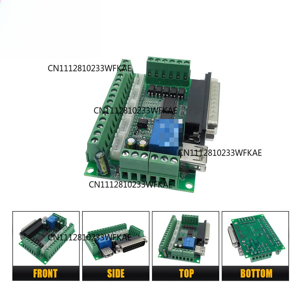 Breakout Board CNC DB25 MACH3  - 5 Axis Cnc Breakout Board Interface Mach3 incelemesi ve fiyatı