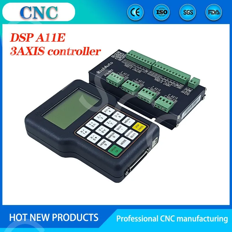 RichAuto DSP A11E 3 eksenli ko - Richauto A11 Dsp Controller 3 Axis incelemesi ve fiyatı