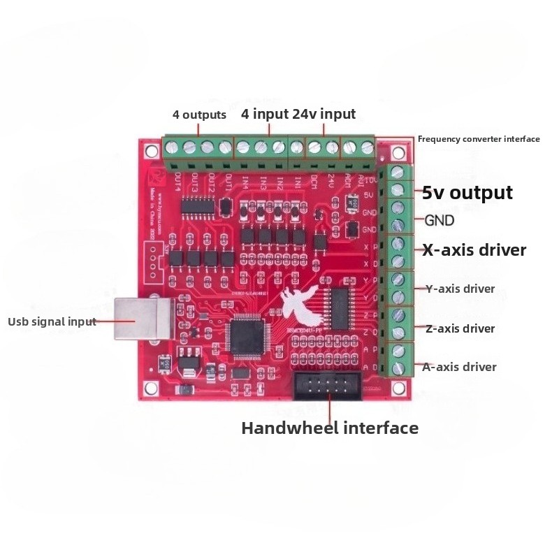 Kesme panosu CNC USB MACH3 100 - Mach3 Usb Cnc Controller 4 Axis 100Khz incelemesi ve fiyatı