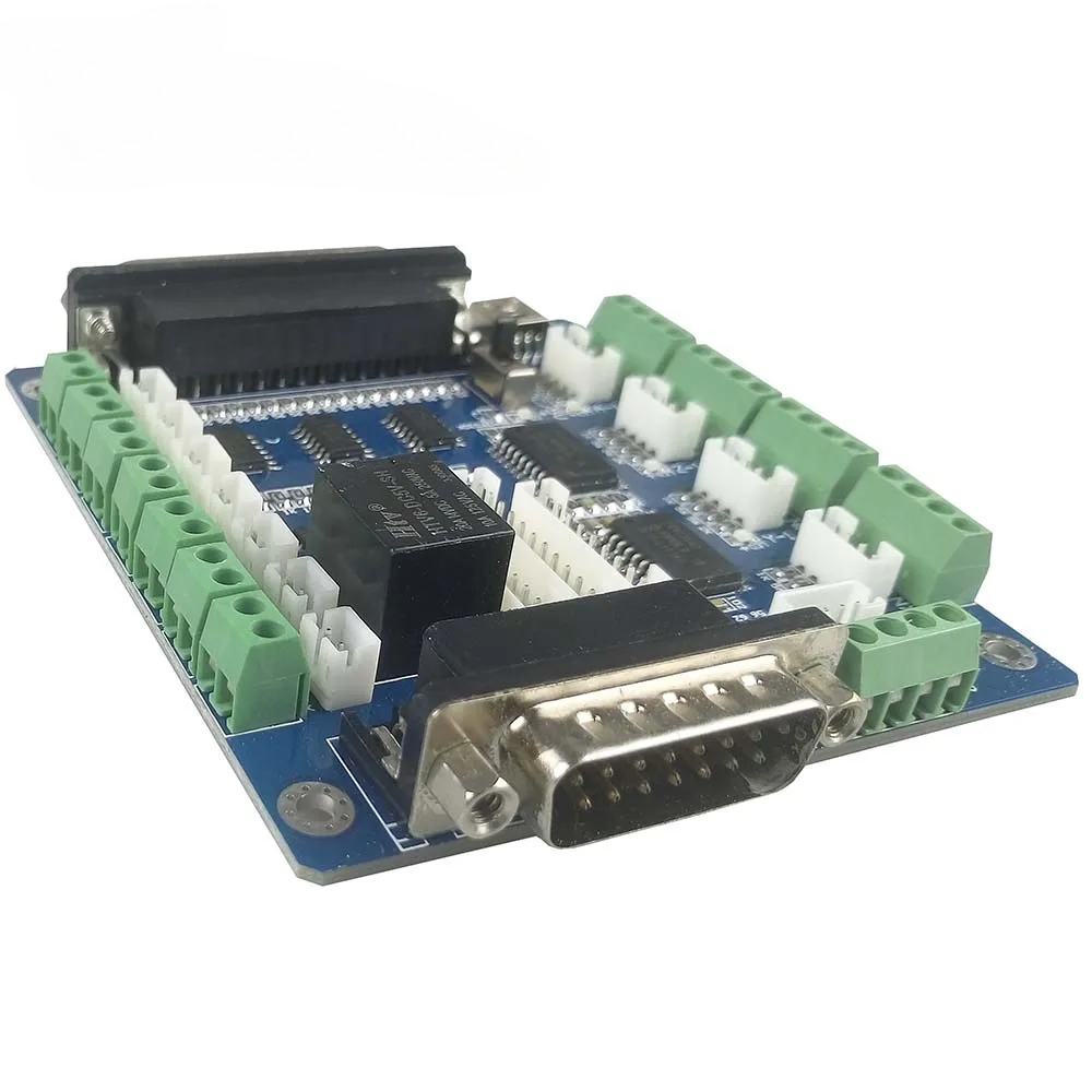 Mach3 5 Eksenli CNC Gravür Mak - 5 Axis Cnc Breakout Board Interface Mach3 incelemesi ve fiyatı