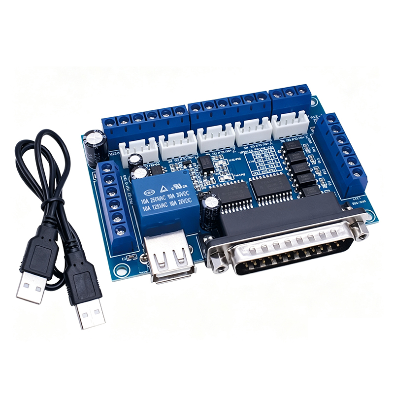 MACH3 CNC Breakout Board 5 Eks - 5 Axis Cnc Breakout Board Interface Mach3 incelemesi ve fiyatı
