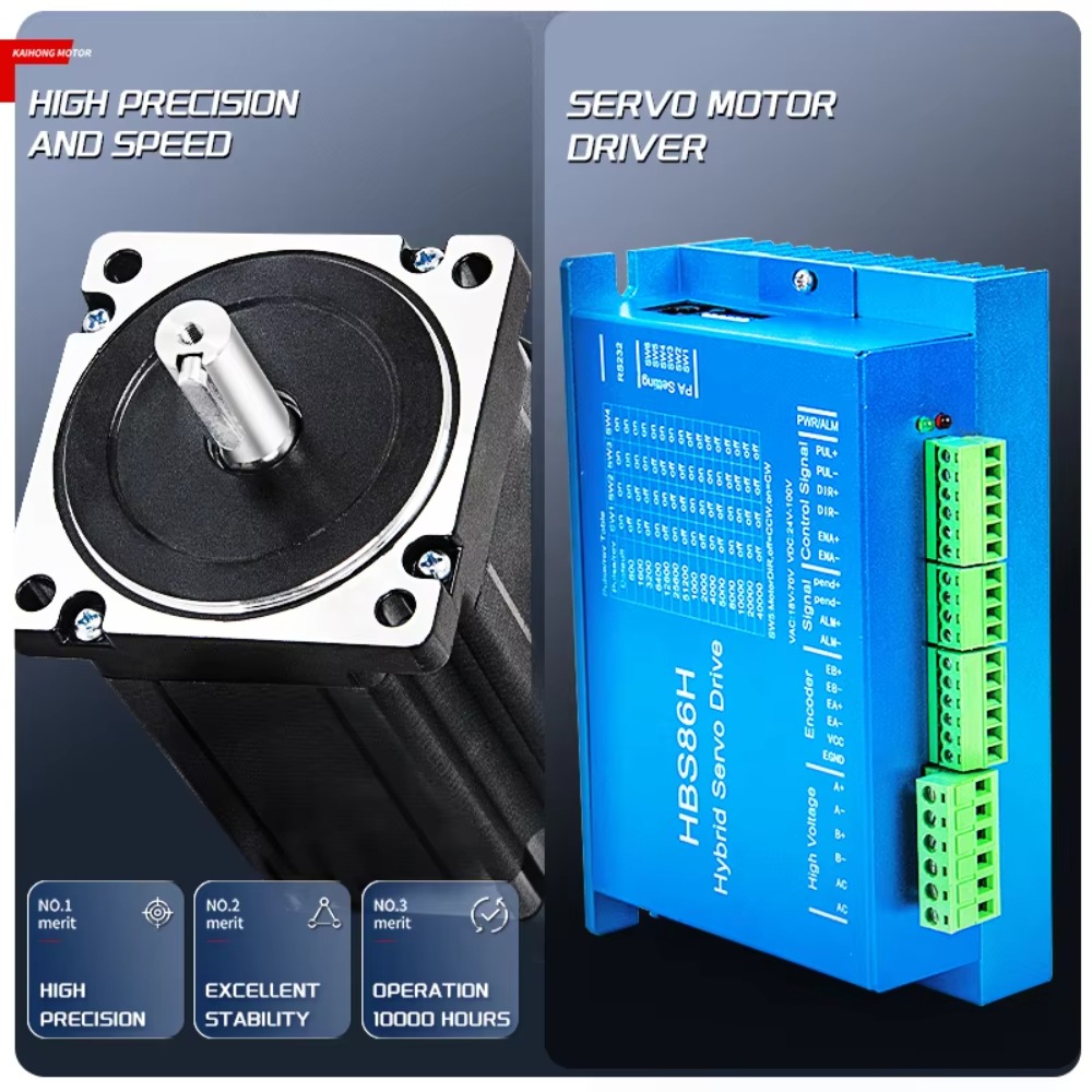 NEMA 34 Kapalı Döngü Hibrit Se - Hybrid Servo Driver Nema 34 8.5Nm incelemesi ve fiyatı
